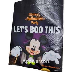 2022 Disney Not So Scary Halloween Party Candy Bag